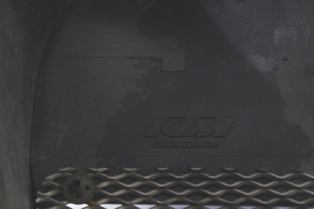 KTM 990 SUPER DUKE 61008020000 SPOILER PUNTALE ANTERIORE 07 - 11 FRONT LOWER COVER DANNEGGIATO RIPARABILE