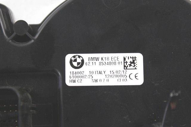 BMW C 600 SPORT 62118534808 STRUMENTAZIONE CONTACHILOMETRI K18 11 - 15 INSTRUMENTS SPEEDOMETER