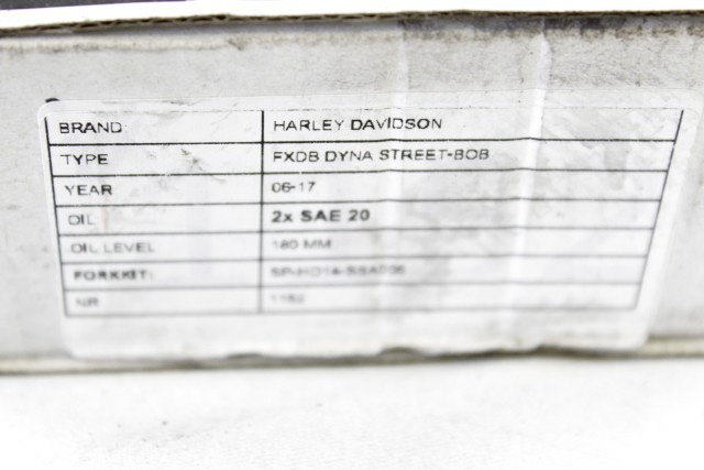 HARLEY DAVIDSON DYNA STREET BOB 46610-06 MOLLE FORCELLA ANTERIORE ORIGINALI FXDB 06 - 17 FRONT FORK SPRINGS