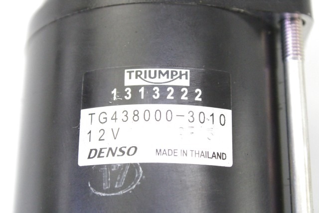 TRIUMPH SPEED TWIN 900 T1313222 MOTORINO AVVIAMENTO 21 - 24 STARTER MOTOR DENSO TG4380003010