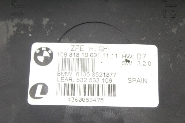 BMW R 1200 R 61358521877 CENTRALINA ZFE HIGH K27 11 - 14 CENTRAN CHASSIS ELECTRONICS