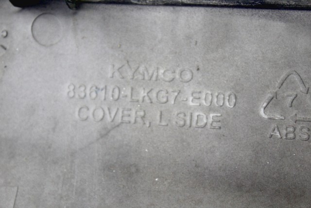 KYMCO K-XCT 300 83610LKG7E000 CARENA INFERIORE SINISTRA 12 - 17 LEFT LOWER FAIRING LEGGERI SEGNI DI USURA