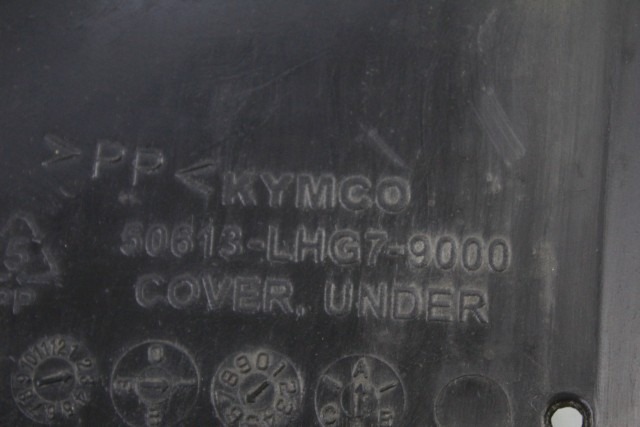 KYMCO G-DINK 300 50613LHG79000 COVER INFERIORE SOTTOSCOCCA 11 - 17 UNDER COVER