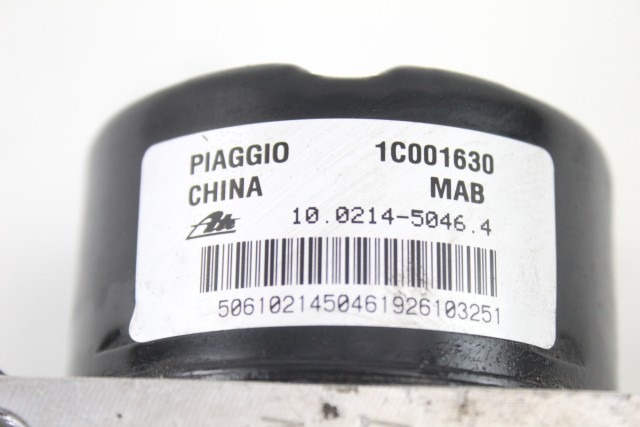 PIAGGIO BEVERLY 350 ST 1C001630 MODULATORE PRESSIONE ABS 11 - 20 MODULATOR