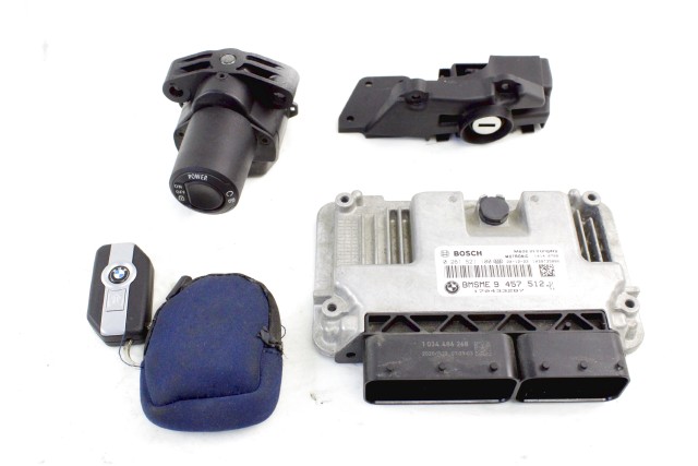 BMW C 400 X 9457512 51258102181 KIT CHIAVE ECU ACCENSIONE KEYLESS K09 18 - 24 KEY ECU KIT 