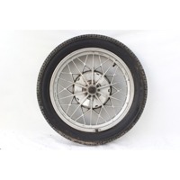 BMW R65 R75 R80 R100 36311238052 CERCHIO RUOTA POSTERIORE 18X2.50 REAR WHEEL SEGNI DI USURA