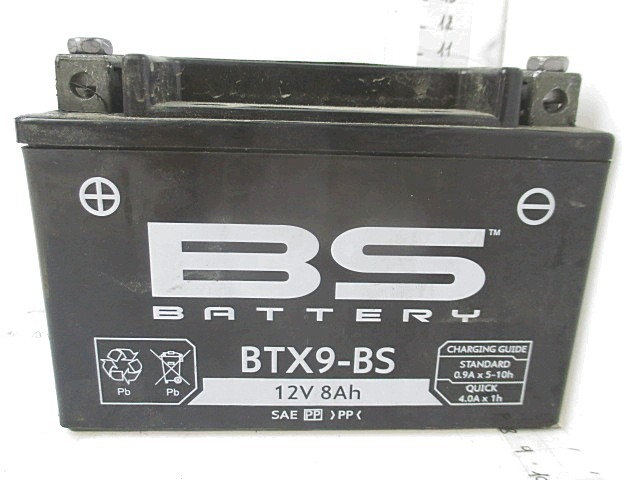 BATTERIA PER MOTO BS BTX9-BS 12V 8AH BATTERY