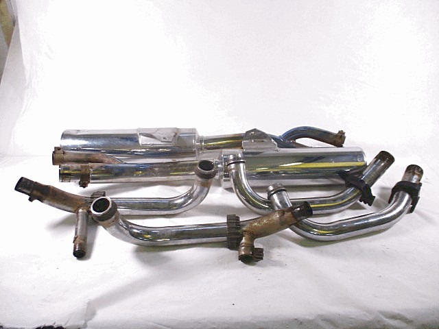 GRUPPO DI SCARICO COLLETTORI SILENZIATORI YAMAHA FZX 750 1987 - 1998 EXHAUST SYSTEM