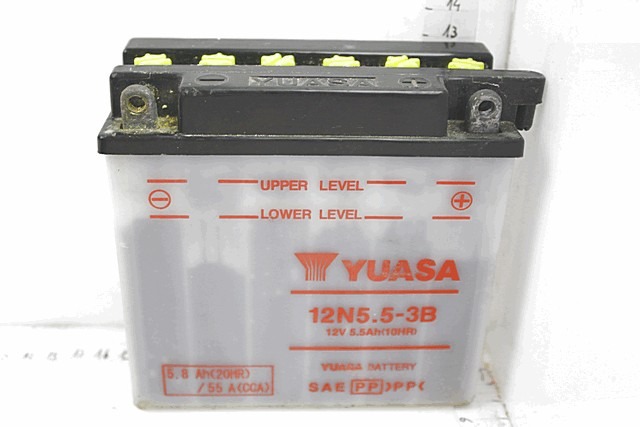 Batterie moto YUASA 12N5.5-3B 12V 5.8AH 55A