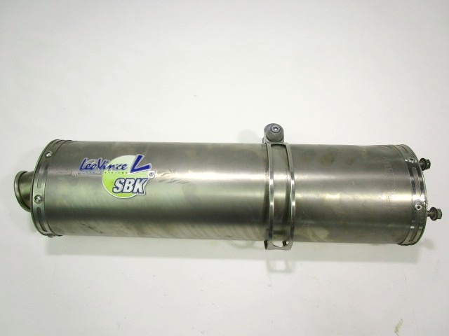 SILENZIATORE SCARICO LEO VINCE SUZUKI GSX R 750 1994 - 2003 SGI 5903 E 13 0470 EXHAUST SILENCER STRISCIATO