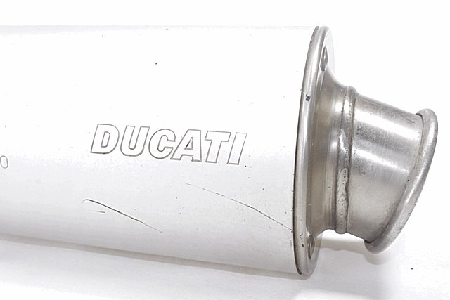 SILENZIATORE DI SCARICO SINISTRA DUCATI ST2 1997 - 2002 57410465B LEFT EXHAUST SILENCER CON LEGGERI GRAFFI