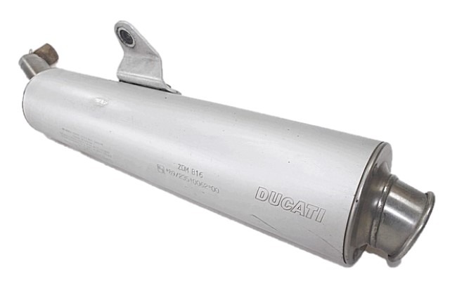 SILENZIATORE DI SCARICO SINISTRA DUCATI ST2 1997 - 2002 57410465B LEFT EXHAUST SILENCER CON LEGGERI GRAFFI