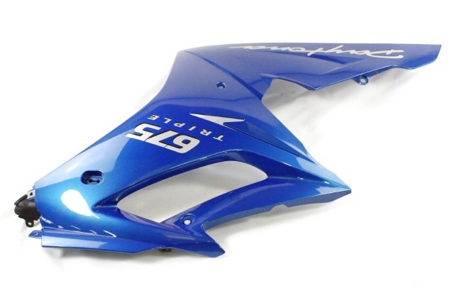 TRIUMPH DAYTONA 675 T2307542 CARENA ANTERIORE DESTRA 06 - 08 RIGHT BODY FAIRING LEGGERI SEGNI DI USURA T2307530 