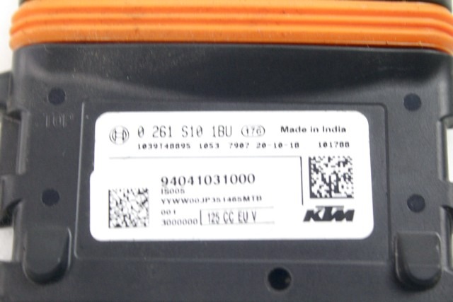 KTM 125 DUKE 28141031000R 93011066044 KIT CHIAVI ECU ACCENSIONE 21 - 23 ECU LOCKS ECU KEYS KIT 94041031000 BOSCH 0261S101BU