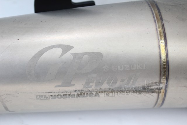 SUZUKI GSX R 1000 9900079N12026 COPPIA MARMITTE YOSHIMURA GP EVO II 06 - 08 MUFFLER SEGNI DI USURA