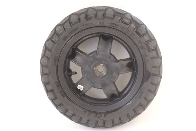 PIAGGIO ZIP 50 4T 646613000C CERCHIO RUOTA POSTERIORE 10 X 3.00 18 - 20 FRONT WHEEL VITI DISCO FRENO BLOCCATE