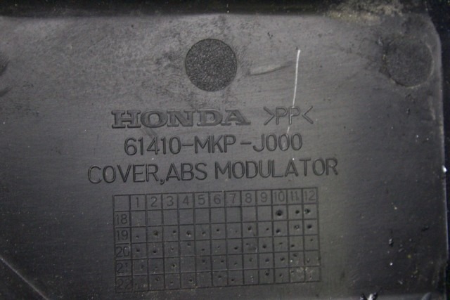 HONDA CB 500 HORNET 61410MKPJ000 COVER MODULATORE ABS PC71 (2024) MODULATOR COVER