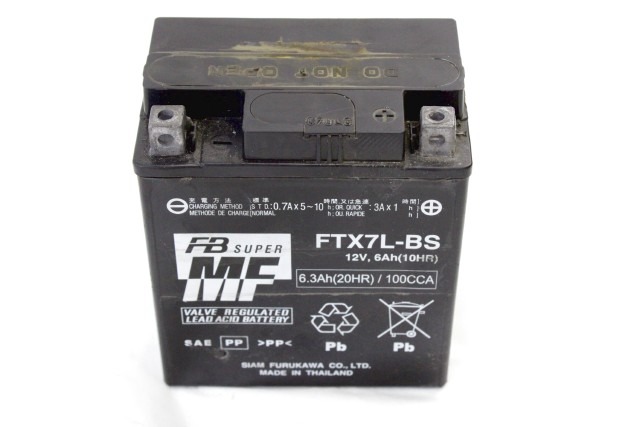 BATTERIA FB SUPER MF FTX7L-BS 12V 6AH 10HR BATTERY