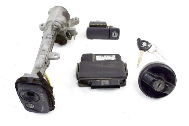 SUZUKI BURGMAN AN 400 3292005HA0 3710114840000 KIT CHIAVE ECU ACCENSIONE 08 - 13 KEY LOCKS ECU KIT