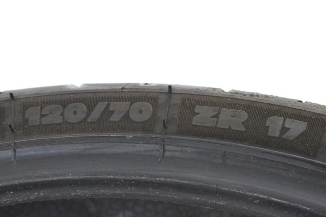 PNEUMATICO MICHELIN PILOT ROAD 4 120/70 ZR 17 ANNO 2021 TYRE 1,5MM