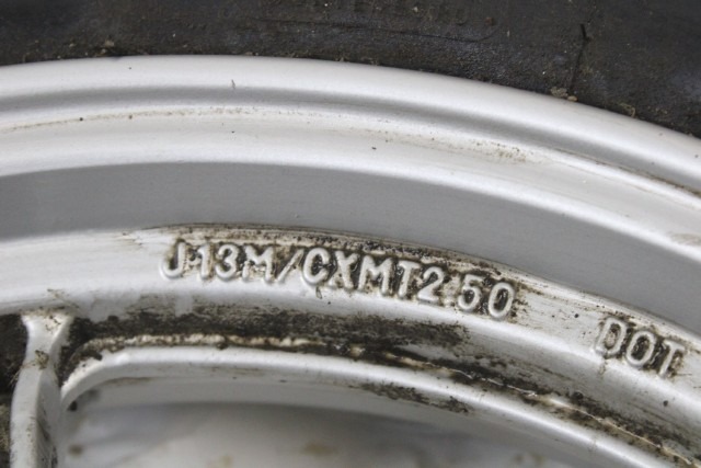 SUZUKI BURGMAN UH 200 5414007E11E91 CERCHIO RUOTA ANTERIORE 12 X 2.50 06 - 12 FRONT WHEEL