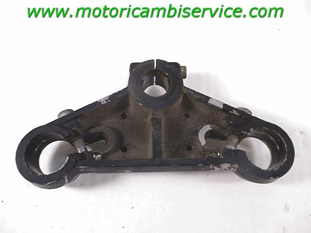 PIASTRA SUPERIORE FORCELLE MOTO MORINI 3 1/2 STRADA (1973-1983) MARCA MARZOCCHI DA RESTAURARE