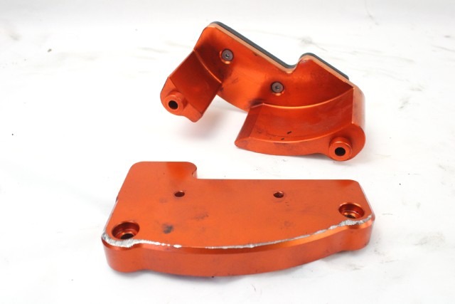 KTM 1290 SUPER DUKE R COVER CARTER LATERALI MOTORE CNC 17 - 18 SIDE ENGINE COVERS PICCOLI GRAFFI NON ORIGINALI