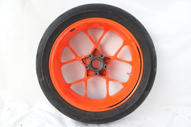 KTM 1290 SUPER DUKE R 61610001000EB CERCHIO RUOTA POSTERIORE 6 X 17 17 - 18 REAR WHEEL 61410101000EB