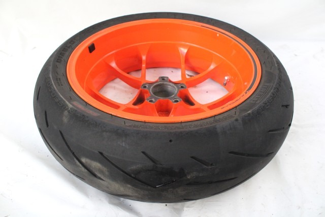 KTM 1290 SUPER DUKE R 61610001000EB CERCHIO RUOTA POSTERIORE 6 X 17 17 - 18 REAR WHEEL 61410101000EB