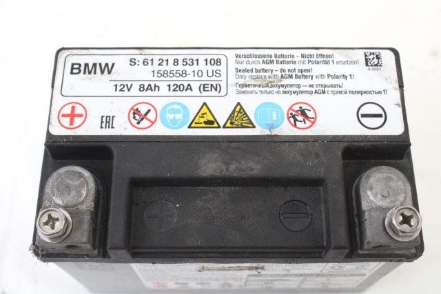 BMW 61218531108 BATTERIA AGM 12V 8AH BATTERY