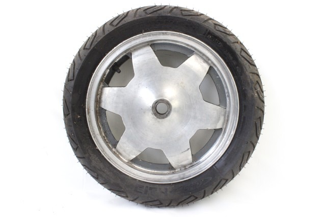 SUZUKI BURGMAN AN 400 6411014F01 CERCHIO RUOTA POSTERIORE 13X3.50 99 - 00 REAR WHEEL PICCOLI GRAFFI