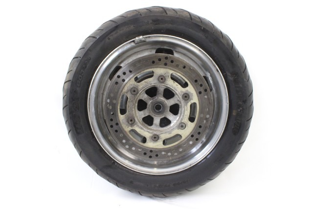 SUZUKI BURGMAN AN 400 5411114F01 CERCHIO RUOTA ANTERIORE 13X3.00 99 - 00 FRONT WHEEL LEGGERI SEGNI DI USURA