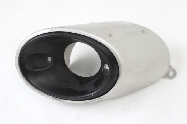 DUCATI PANIGALE V2 46017131BA FONDELLO COVER SILENZIATORE SCARICO 20 - 24 MUFFLER COVER PICCOLI GRAFFI