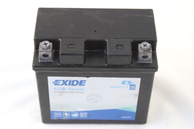 BATTERIA MOTO SCOOTER EXIDE AGM12-7 12V 6AH 100A BATTERY