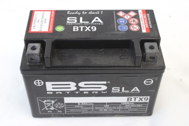 BATTERIA MOTO SCOOTER BS BATTERY BTX9 12V 8AH 135A BATTERY