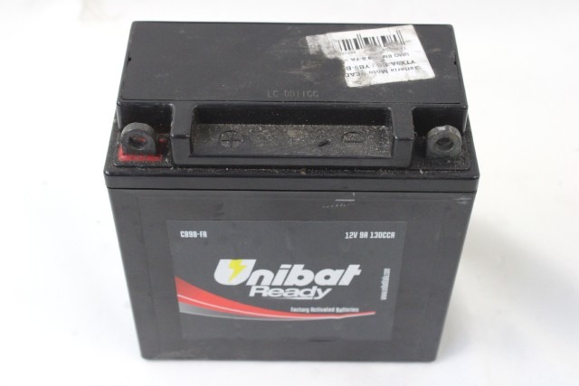 BATTERIA PER MOTO UNIBAT READY CB9B-FA 12V 9A 130CCA BATTERY