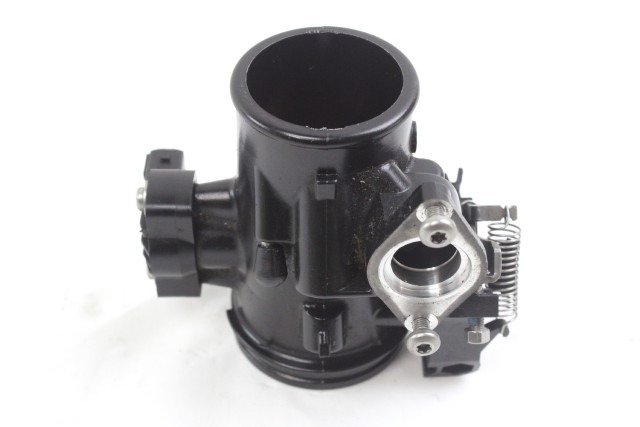 BMW R 1200 GS 13547672731 CORPO FARFALLATO SINISTRA K25 08 - 12 LEFT THROTTLE BODY LEGGERMENTE DANNEGGIATO