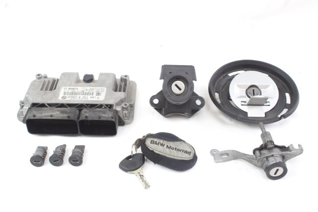 BMW R 1200 GS 13617719873 51257700072 KIT CHIAVI ACCENSIONE K25 08 - 12 ECU KEYS LOCKS KIT 